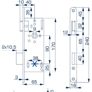 1321.18.101 BRAVA 6.5 SA KLJUČEM UNIVERZALNA - Slika 2