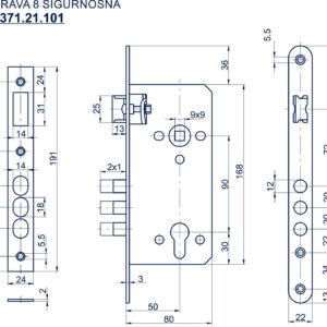 1371.21.101 BRAVA 8 SIGURNOSNA UNIVERZALNA - Slika 2