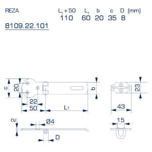 8109.22.101 REZA 110mm - Slika 2
