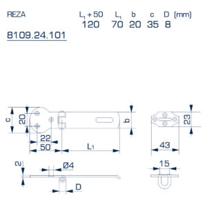 8109.24.101 REZA 120mm - Slika 2