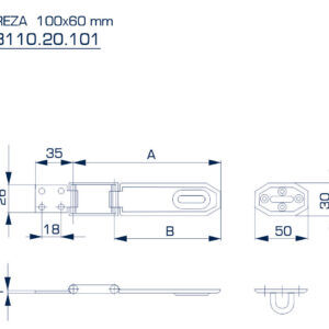 8110.20.101 REZA 100 MM - Slika 2