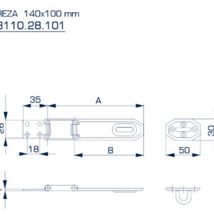 8110.28.101 REZA 140 MM - Slika 2