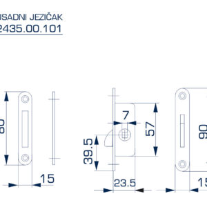 2435.00.101 USADNI JEZIČAK - Slika 2